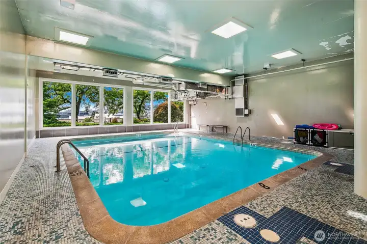 Indoor pool!
