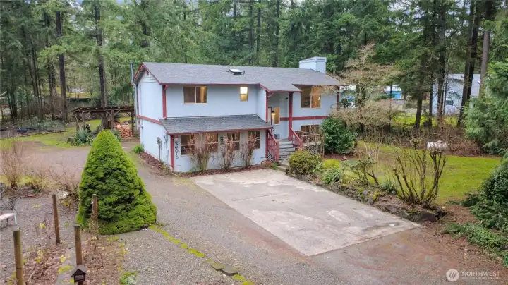 Front of Home Elevated