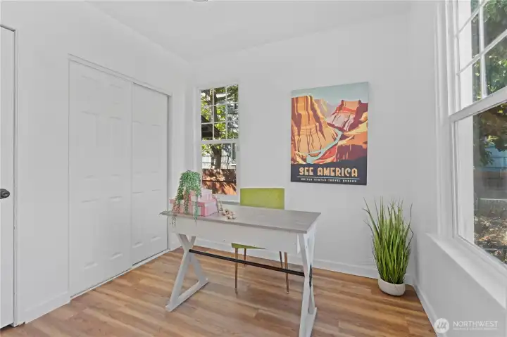 Main floor bedroom/office/den