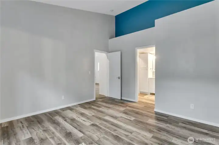 Updated Luxury Vinyl Plank Flooring