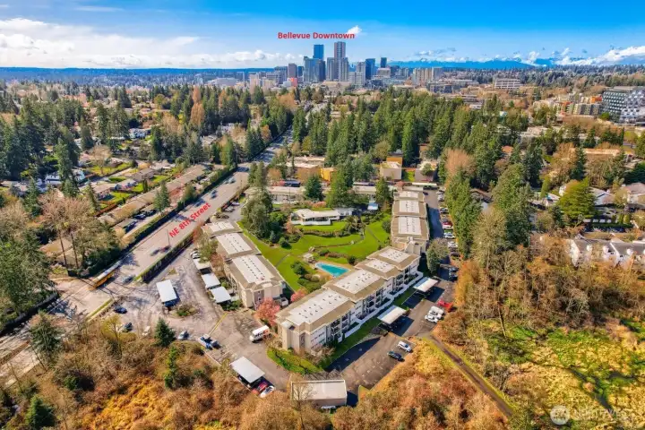 Close to downtown Bellevue