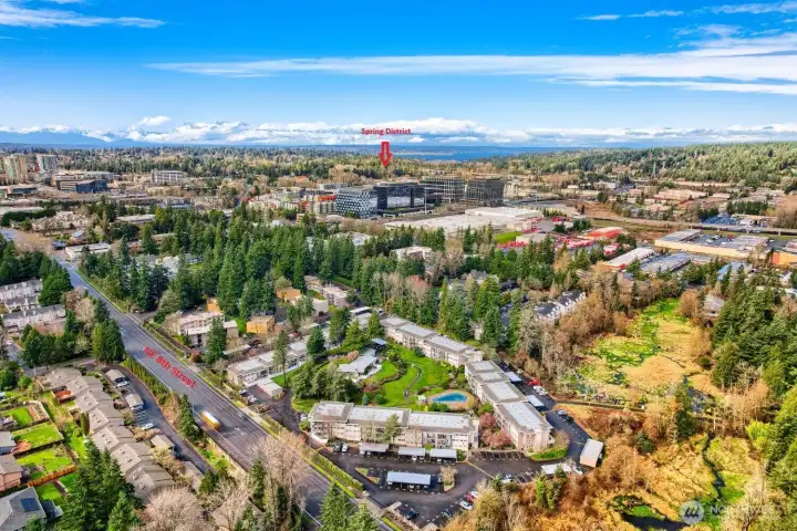 Close to Bellevue spring district