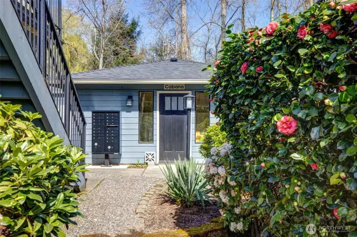 Cabana is an exercise room