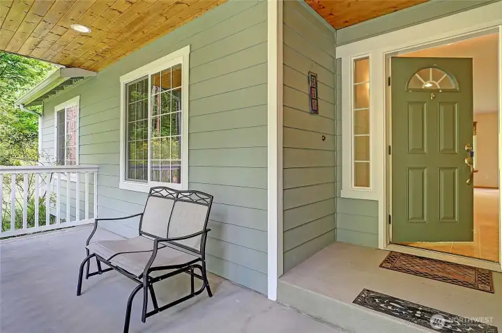Covered Front Porch~