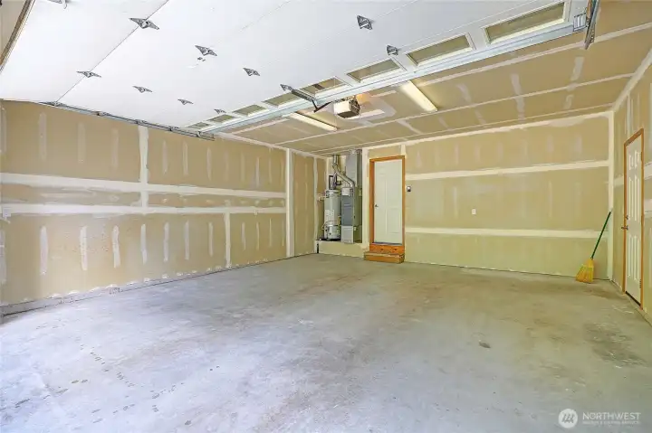 Attached, Insulated Garage~