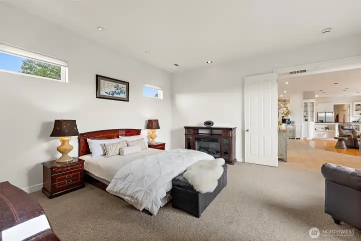 8 Ft Doors Throughout Home.