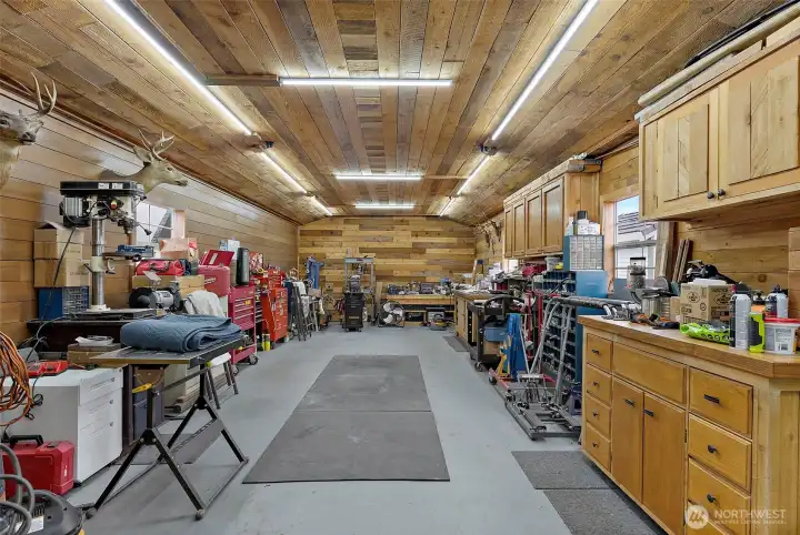 Interior of One of the Two 10 X 20 Workshops!