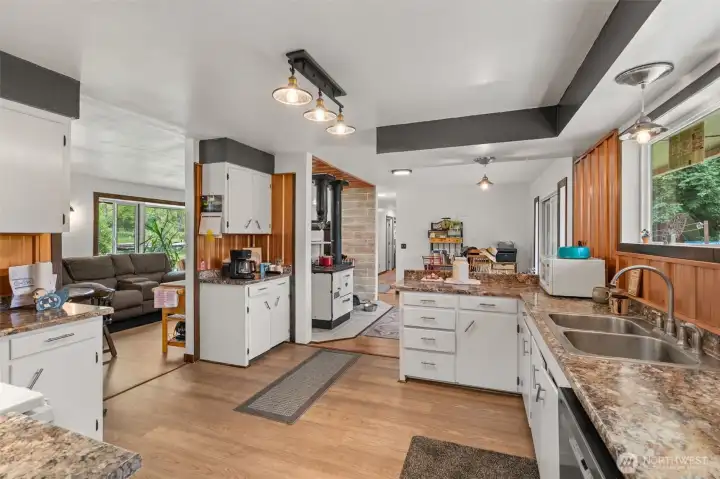 Secondary view of kitchen