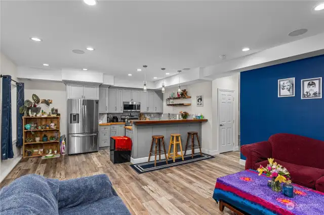 This basement is prime for any lifestyle or ADU potential.