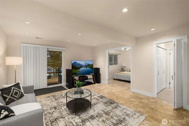 Downstairs living room