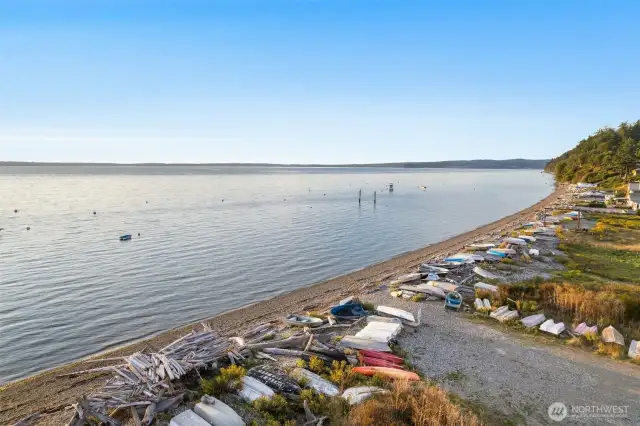 access to private beach