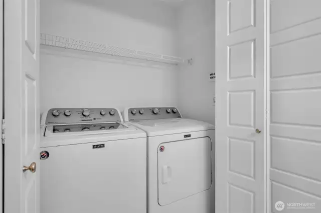 second floor laundry