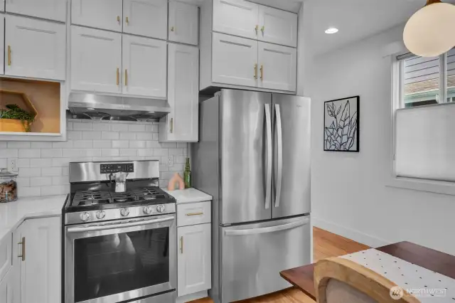 stainless appliances