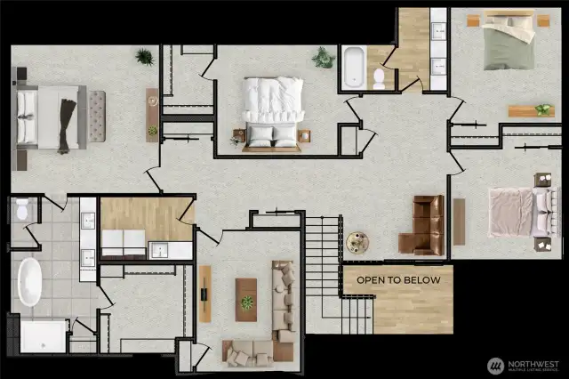 Floor plan - Upper