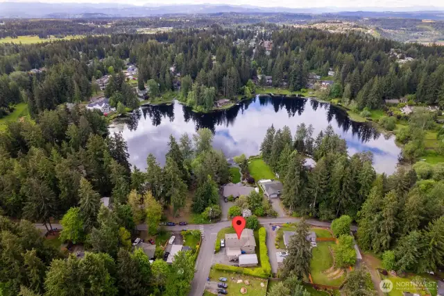 Very close to Bonney Lake