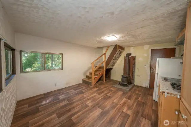 Main floor in cabin
