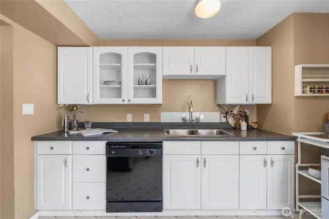 Kitchen offering ample prep space
