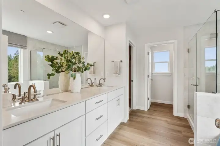 All pictures are from our staged model home, finishes will vary