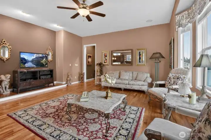 View of the Family & Media Spaces.