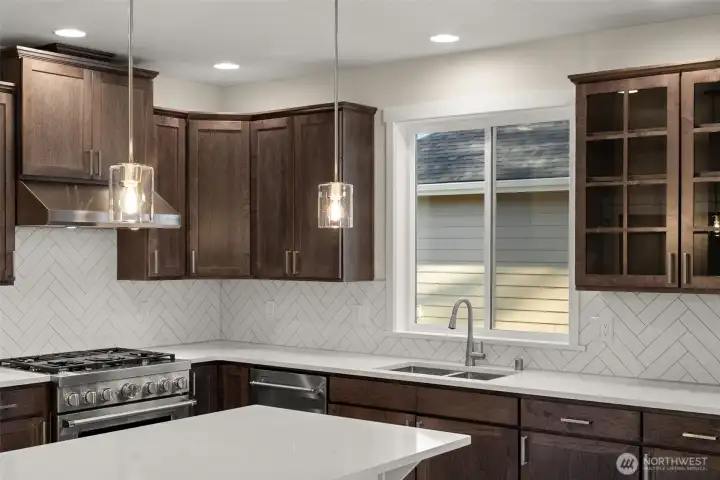 Cabinets will be soft close painted shaker style. Upper cabinets are 42 inch. Full extension glides and soft close.