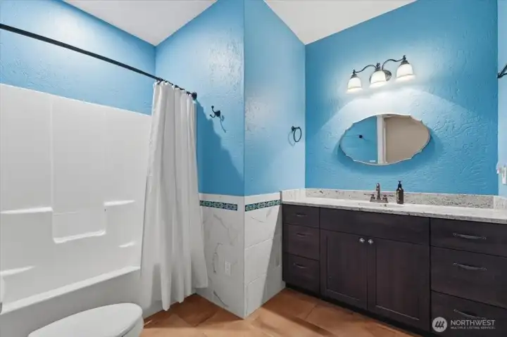 Full bathroom upstairs
