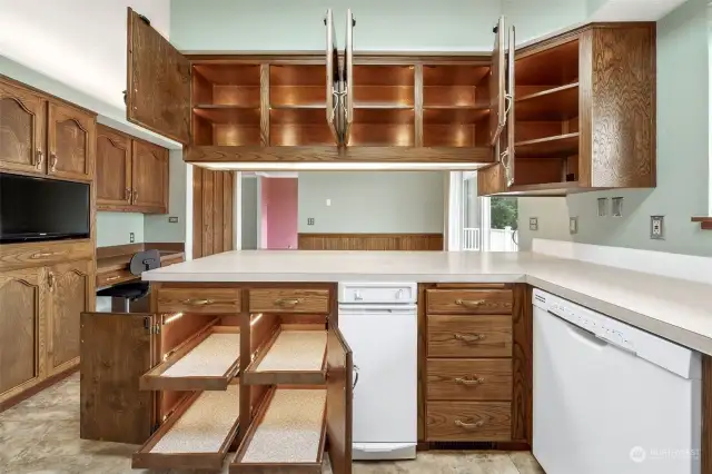 Interior cabinet lighting inside Kitchen Cabinets, automatically come on when the cabinet door opens