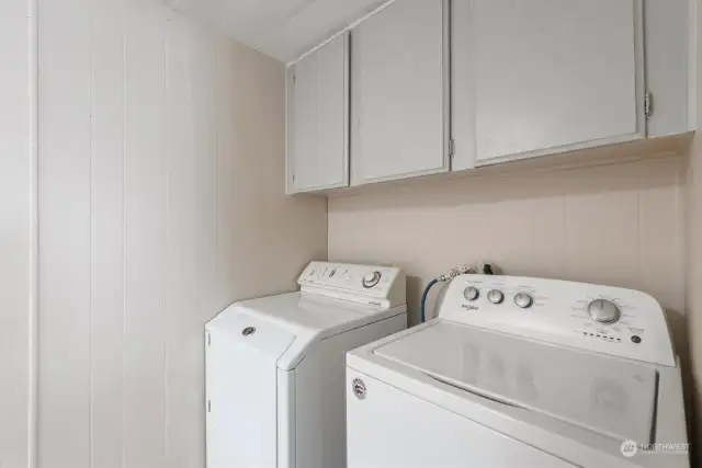 Washer and Dryer included