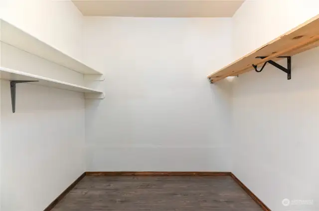 Huge Primary Walk-In Closet