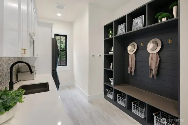 Custom Crafted Mud-Room.