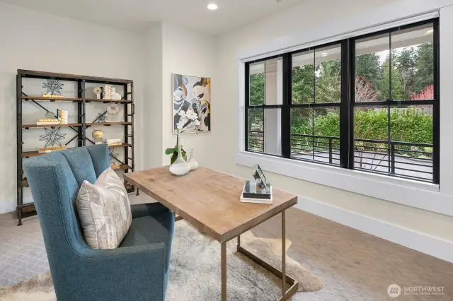 Bright office space on the main floor