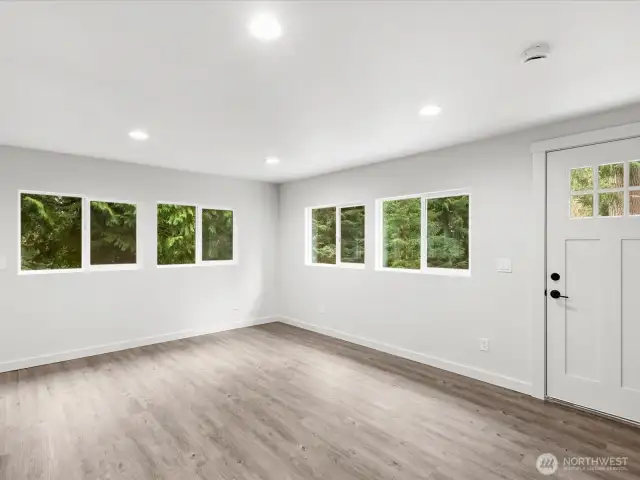 Light and airy Living area