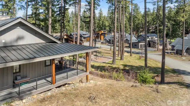 Wrap-around porch built for entertaining!