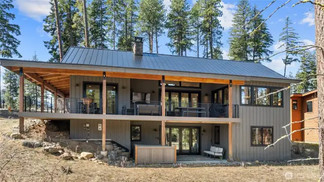 Back of home view