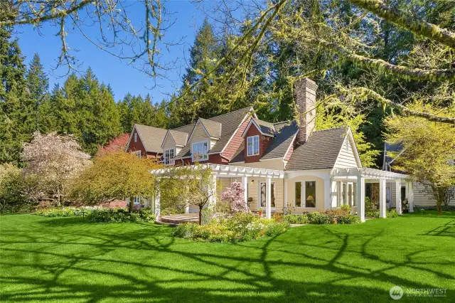 The thoughtful design of the home incorporates outdoor living with the great interior spaces.