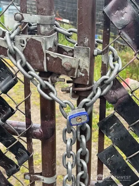 Gate Entrance off South Thompson Ave.