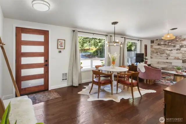 Huge windows allowing natural light to flow in!