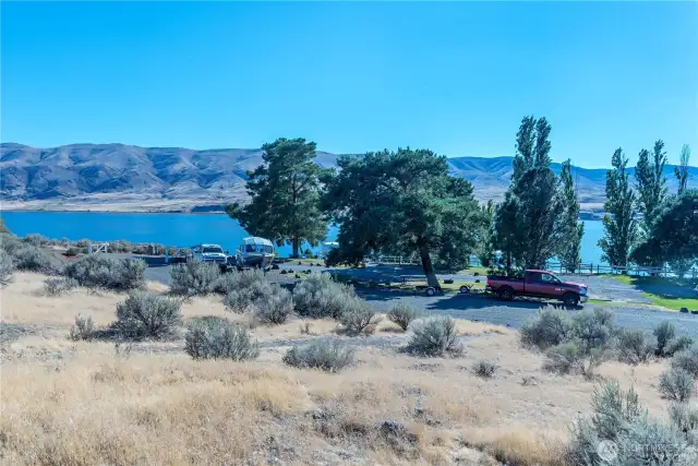 Camping spots.