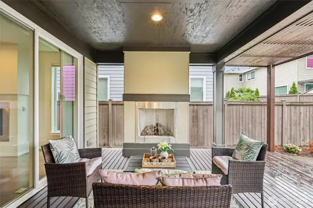 Cover back deck with FP