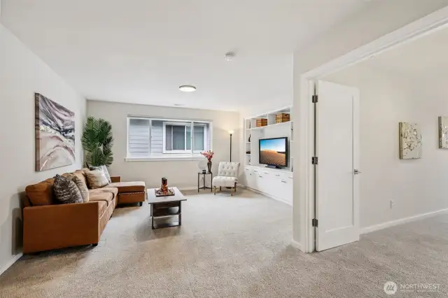 Bonus/loft space upstairs