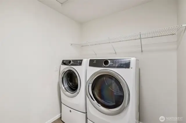 Laundry upstairs