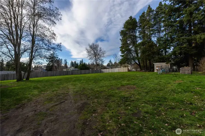 Second buildable parcel is level and clear. Lots of potential here!