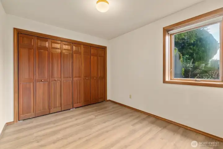 Lower level bedroom.