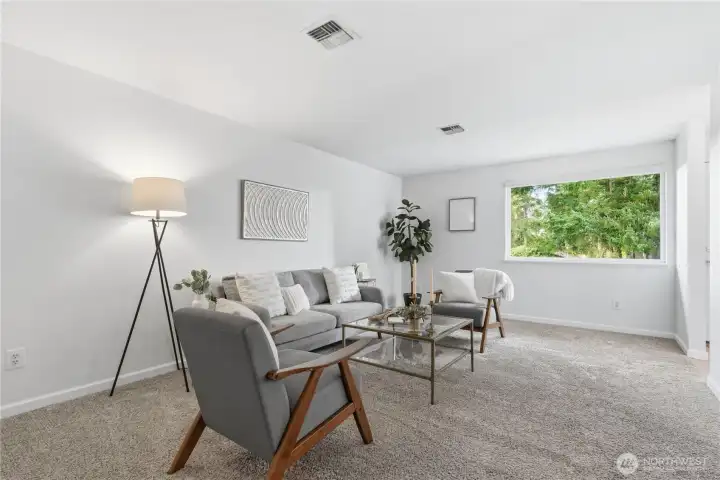 Another view of the formal living room.