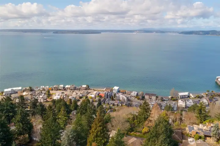 Situated on a quiet dead-end street in one of West Seattle’s most desirable neighborhoods, this exceptional parcel offers privacy, beauty, and convenience.
