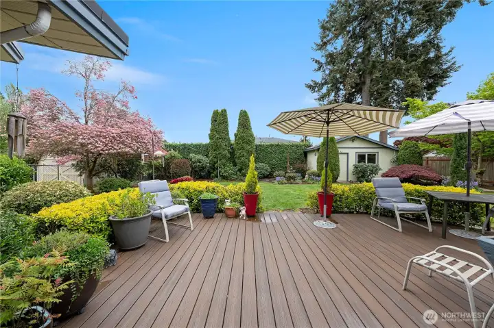 Back Deck - View from Sliding Glass Door