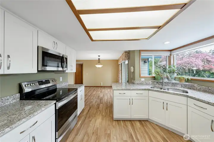 Kitchen - View from Garage Entry