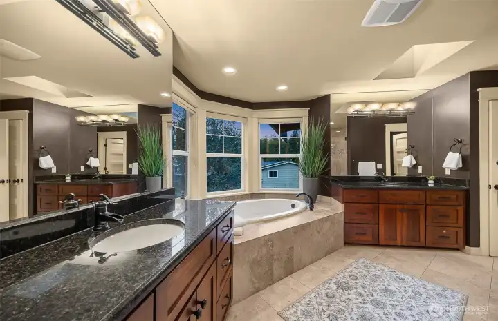 Custom cabinetry, fixtures and crown  moldings and trims