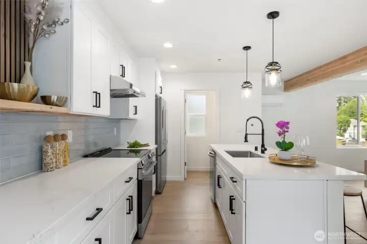 Photos of model unit.