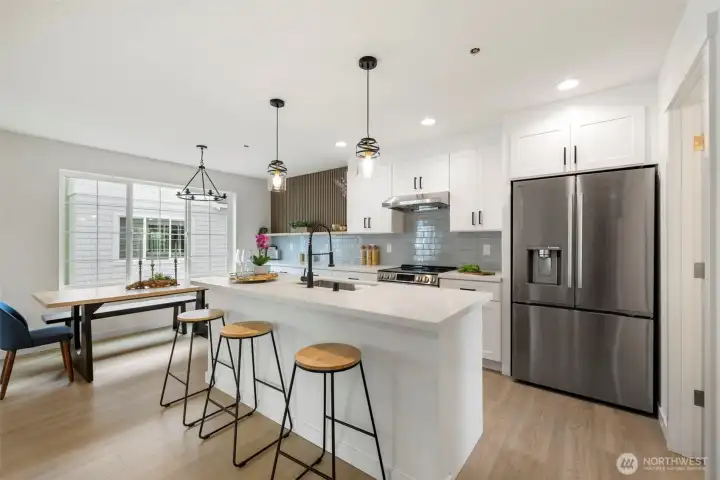 Photos of model unit.