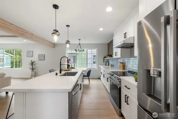 Photos of model unit.